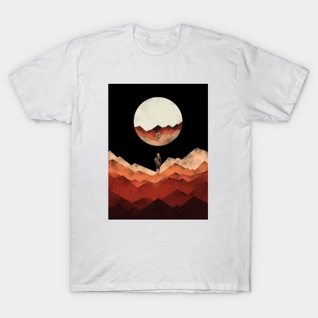 MY REFLECTION T-Shirt by ALFBOCREATIVE